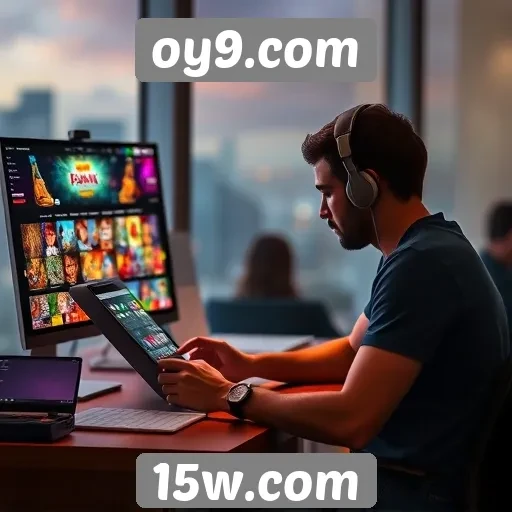 Experiência do usuário no site oy9.com